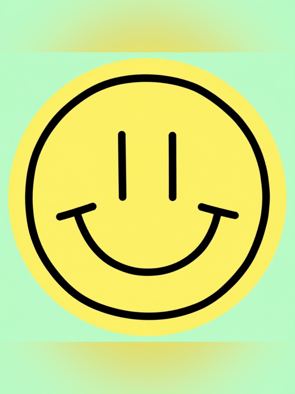 50 SHIPPING STICKERS - 2” ROUND - ‘SMILEY’